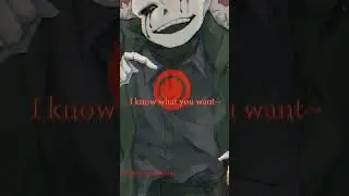 Tell me what you want ~//Killer sans//