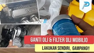 Cara Ganti Oli dan Filter Oli Mobil Honda Mobilio Sendiri dengan Mudah | Oli mesin Mobilio