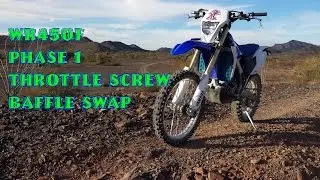 Yamaha WR450F WR450 Phase 1: Throttle Screw GYTR Baffe 2012 2013 2014 2015 GYTR