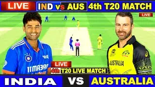Live: IND Vs AUS, 4th T20 Match | Live Scores & Commentary | India Vs Australia | 2nd Innings