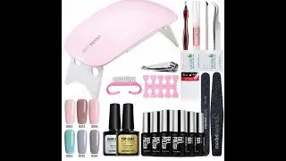 Modelones Gel Starter Kit with Mini Sun LED Lamp Review