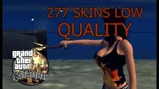 GTA SA | 277 Skins Low Quality
