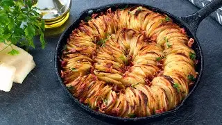 Crispy Sliced Roasted Potatoes