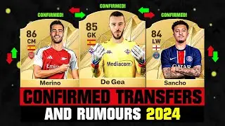 FIFA 25 | NEW CONFIRMED TRANSFERS & RUMOURS! 🤪🔥 ft. De Gea, Merino, Sancho... etc