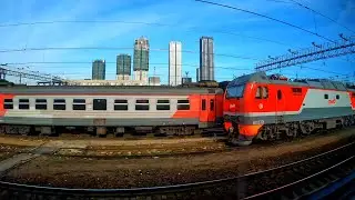 Вид из окна поезда Москва - Тула - Ростов-на-Дону - Минеральные Воды