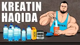 KREATIN HAQIDA TO'LIQ MA'LUMOT | KREATIN QANDAY ICHILADI