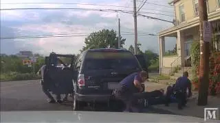 Allentown police left the man with a broken jaw