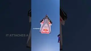 Ever wondered how a wingsuit works? ✈️ #wingsuit #wingsuitflying #parachute