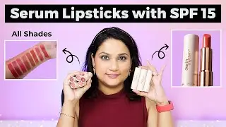 Creamiest Lipsticks with SPF? Earth Rhythm Serum Lipstick Swatches | Kay Beauty lipstick dupe ?