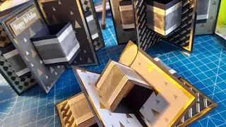 A Mantle Piece Wow Card - simple to make