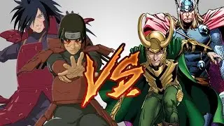 【RANDOM BATTLE】Учиха Мадара и Хаширама Сенджу vs Тор и Локи
