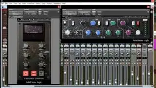 Master Bus Compressor e SSL G Equalizer a Cola da Mixagem