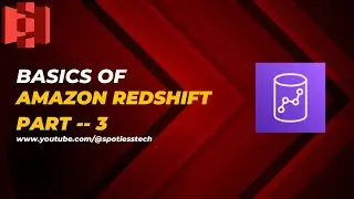 Amazon Redshift Tutorial for Beginners Part-3 | Data Loading and Unloading in Redshift #copycommand