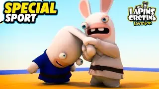 1 MINUTE 1 SPORT | JUDO & GYMNASTIQUE | SPECIAL SPORT | Les Lapins Crétins Invasion 🐰