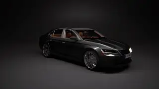 Drivable Sedan Car 01 - Replicated Showcase