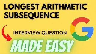 Longest Arithmetic Subsequence - Leetcode 1027 - Python