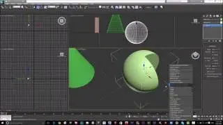 free 3D Max tutorial Course - create,  parameters, & Modifier list (Bend - Extrude) - Lesson 3