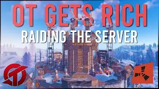 Rust ZERG Movie | OT went to Rust's BIGGEST SERVER and raided EVERYTHING in sight
