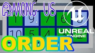 AmongUs Numerical Order Input in UE4