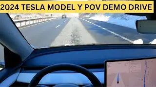 2024 Model Y POV Demo Drive