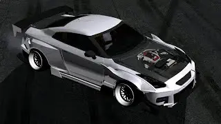 Cinematic Nissan GT-R R35 Uras GT