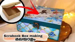 scrabook box making.........