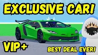 🔥NEW EXCLUSIVE CAR & VIP PLUS REVIEW in Car Dealership Tycoon!! 