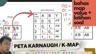 Penyederhanaan Rangkaian Logika dengan Karnaugh Map 🖥️ Menentukan Map Value dan Bahas Soal 🧑‍🏫