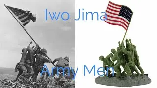 Battle of Iwo Jima; Army Men Stopmotion