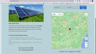 Solar Sight | Hacklytics Project 2023