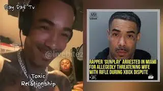Rapper Gunplay Exposed Wife Leaks Video +Arrest Body Cam.