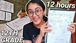 An HONEST DAY IN THE LIFE OF IITJEE/CA/NEET ASPIRANTS 📚 12 HRS INDIAN STUDY VLOG ?!?!