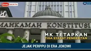 PERPU HARUS ADA SYARAT KEGENTINGAN MENDESAK.