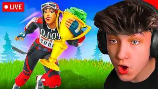 🔴LIVE! - WINNING SOLO TOURNAMENT in FORTNITE!