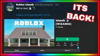 ROBLOX SKYBLOCK IS BACK! (ROBLOX ISLANDS / ROBLOX SKYBLOX)