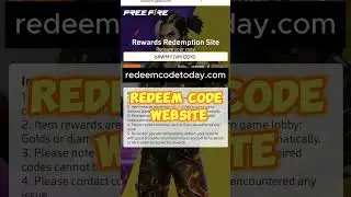 FREE FIRE REDEEM CODE ALERT 6 SEPTEMBER 2024