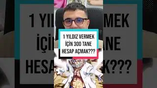 1 yıldız vermek için 300 tane hesap açan adam. #Anime #AnimeTürkiye  #onepiece #attackontitan #aot
