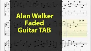 Alan Walker - Faded Fingerstyle TAB