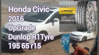 Honda Civic Upgrade Dunlop R1 Tyre 195 65 r15