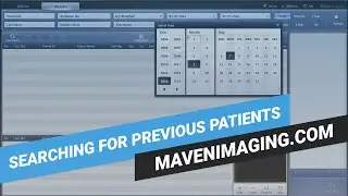 Rayence Part 6 - Searching For Previous Patients