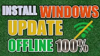 How to update windows offline