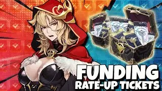 FUNDING RATE-UP TICKETS FOR GINA SINCE EVERYONE SKIPPING THE TWO GIRLS😁(Giveaway)-Solo LevelingArise