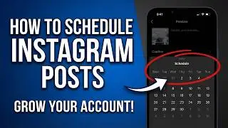 How to Schedule Instagram Posts & Reels (2026 NEW Update)