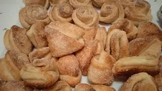 Вкусное творожное печенье