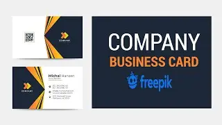 Business Card Create for Freepik || How to create business card design for freepik.