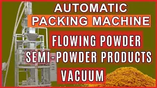 Packing Machine for Flowing powders and semi powder products