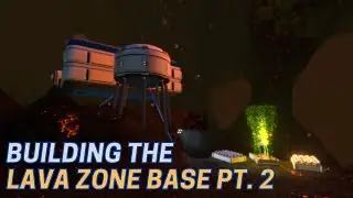 Subnautica but we build THE LAVA ZONE BASE PART 2