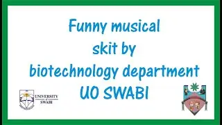 Funny skit in university of swabi by biotechnology department