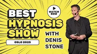 Tryllekunstner Denis Stone med hypnoseshow