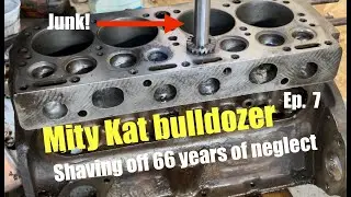 Mity Kat Bulldozer episode 7- time to shave off 66 years of neglect!!